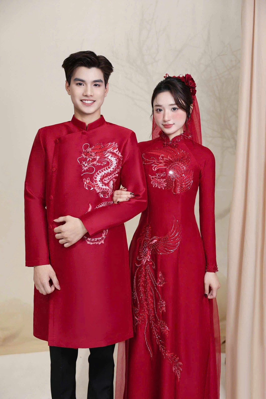 ÁO DÀI CÔ DÂU AD 06